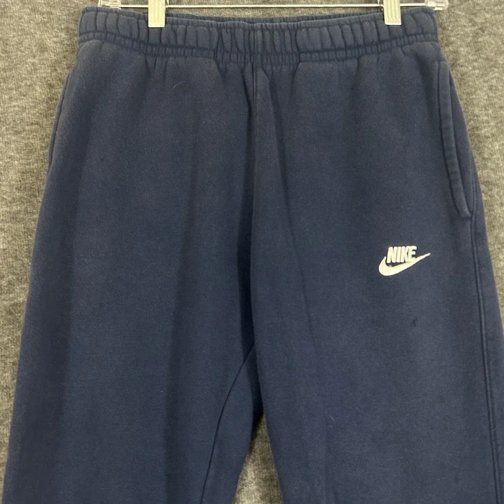 Nike Sweatpants Joggers Sportswear Club Men Small Fleece Pants BV2671 Blue READ‎
